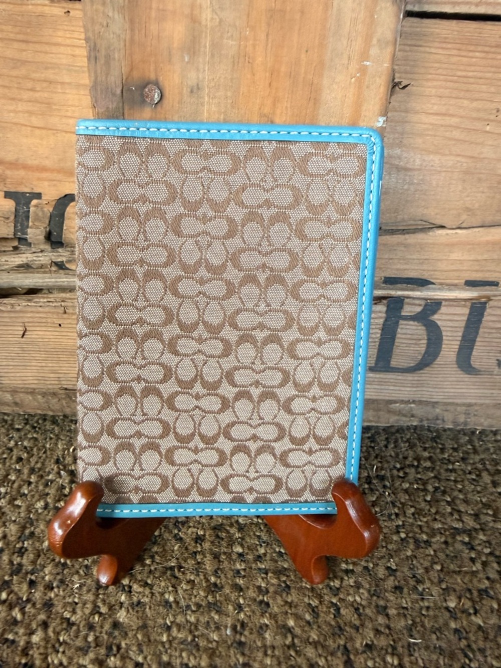 Coach Passport Wallet Holder